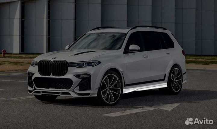 Накладки порогов для BMW X7