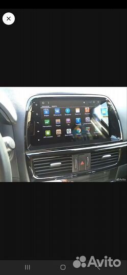 Магнитола 2 din android mazda