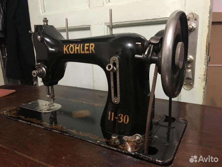 Немецкая ножная швейная машинка Kohler