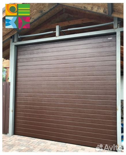 Секционные ворота alutech