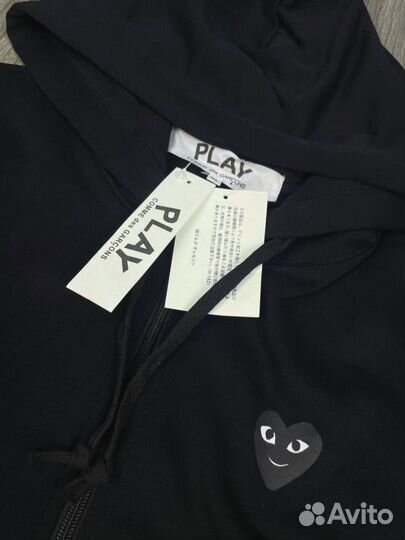 Зип худи Comme Des Garcons emoji play