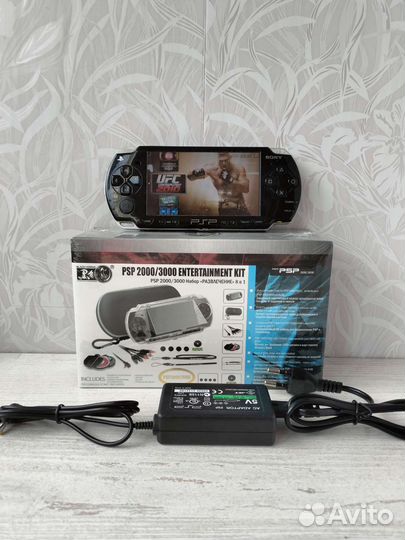 Sony PSP 2008 100игр 64gb