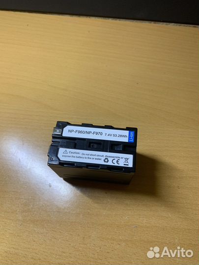 Аккумулятор sony NP-F960/NP-F970