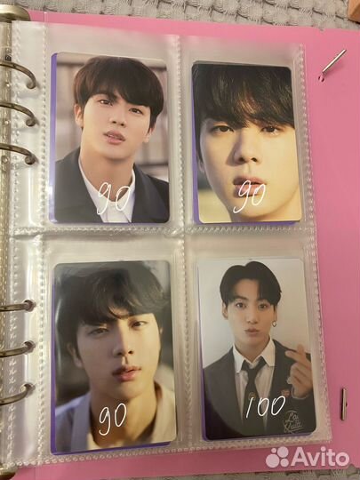 Официальные карты bts