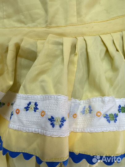 Роскошное виньажная юбка 44/46