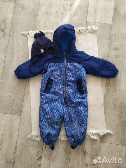 Зимний комбинезон 86 для мальчика