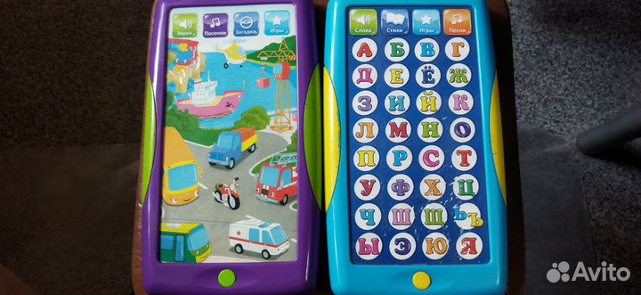 Детские звуковые игровые планшеты