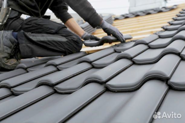 Кровельные работы, бригада кровельщиков, монтаж кр