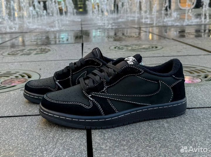 Nike Air Jordan 1 Low Travis Scott Black Phantom