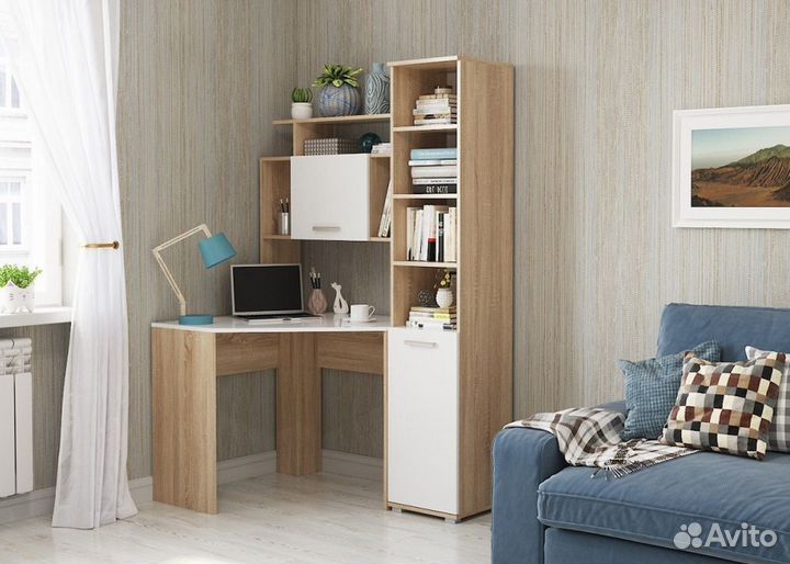 Стол компьютерный угловой пкс-8 с пеналом