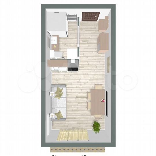Квартира-студия, 24 м², 5/9 эт.
