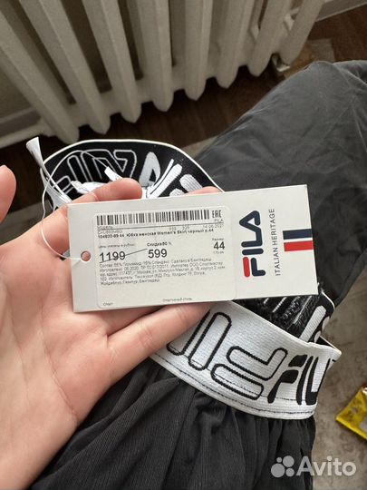 Юбка в сетку fila