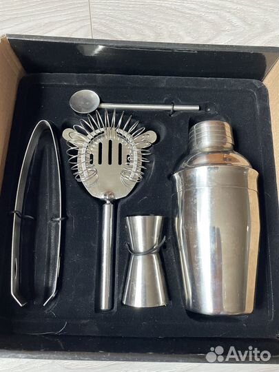 Набор бармена подарочный для коктейлей