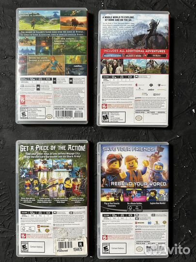 Zelda, Ведьмак и игры Lego для Nintendo Switch