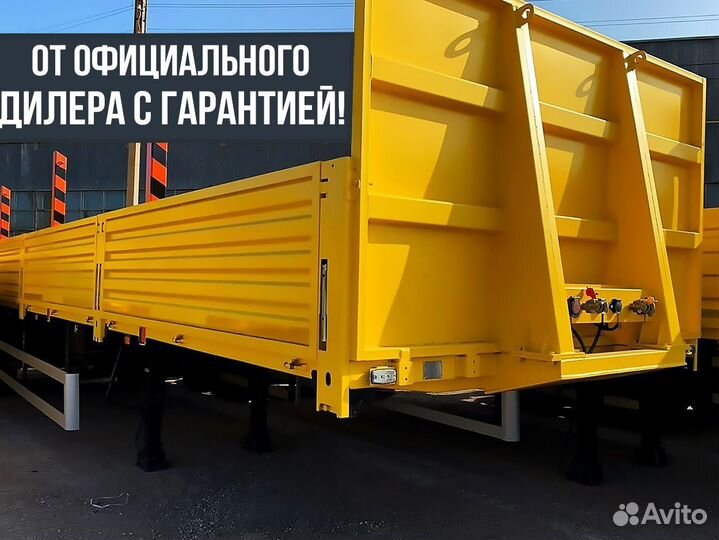 Полуприцеп бортовой ТЗА 588522-0000020-16, 2024