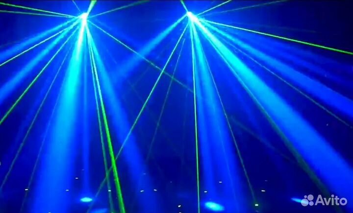 Светомузыка бабочка 4 в 1 Derby Led Bar