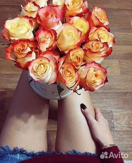 Цветы розы букет