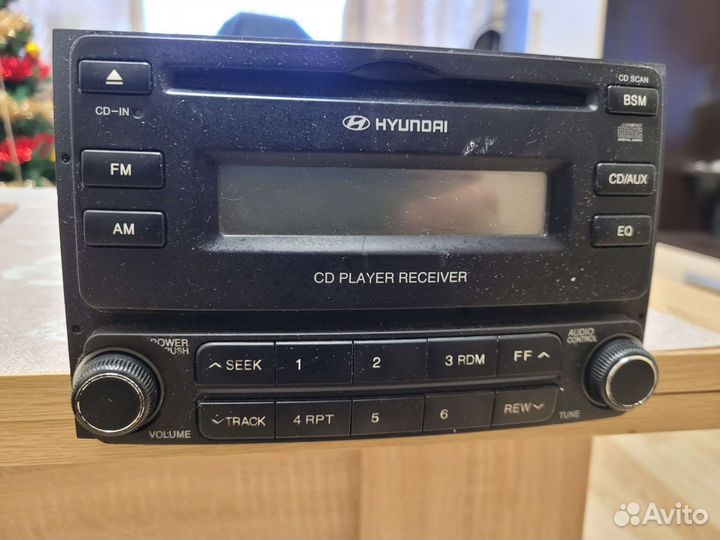 Магнитола hyundai elantra hd 4 IV