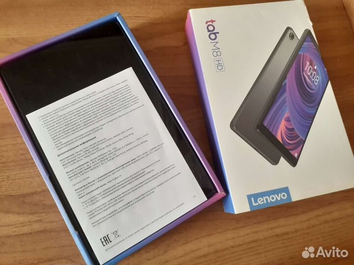 Планшет lenovo tab m8 hd lte 32 гб серый