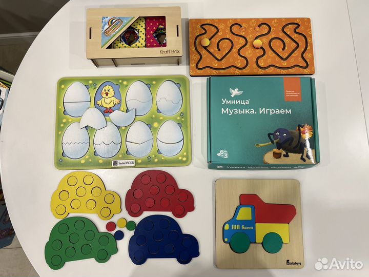 Развивающие игрушки для малышей
