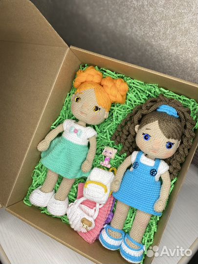 Вязаная кукла