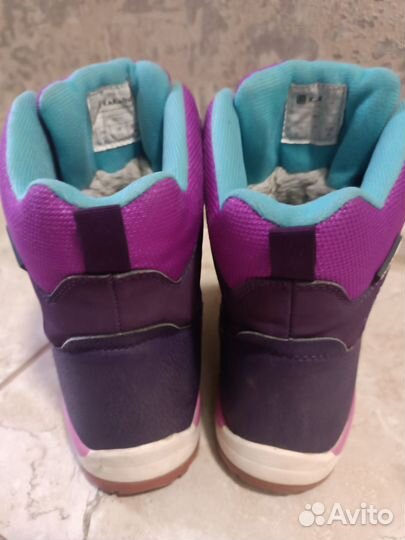 Ботинки зимние на девочку размер 36
