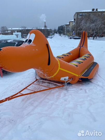 Водный банан дубль