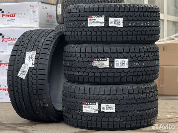 Yokohama Ice Guard SUV G075 275/35 R22 и 315/30 R22 107Q