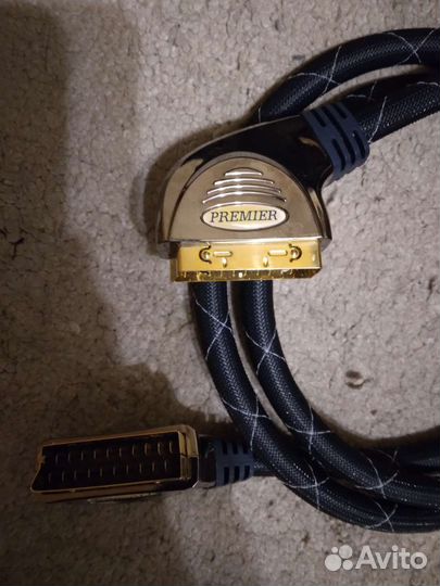 Кабель Hi-Fi аудио/видео RGB scart - scart