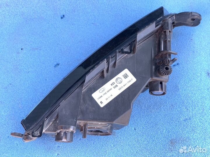 Skoda Octavia (A7) 2013-2020г фара противотуманная