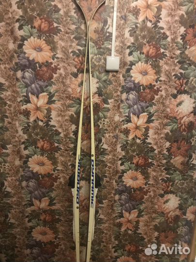 Лыжи беговые и ботинки 38