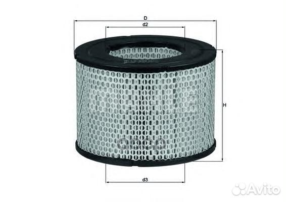 Фильтр воздушный LX606 Mahle/Knecht