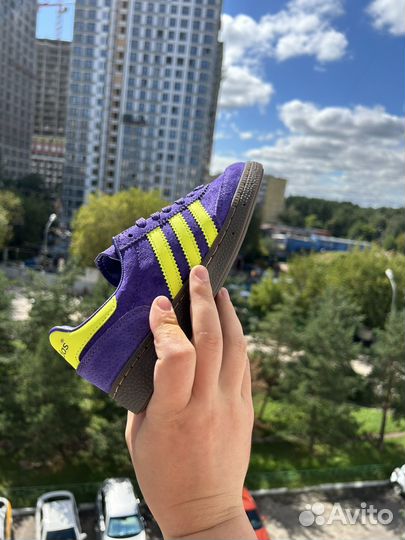 Кроссовки adidas spezial фиолетовые женские