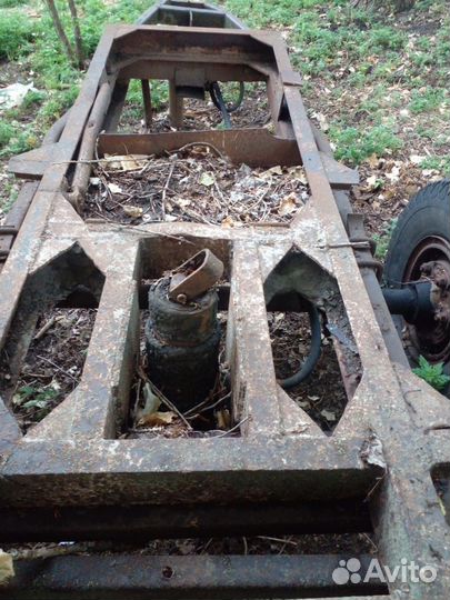 Культиватор пропашной, рама одноостная