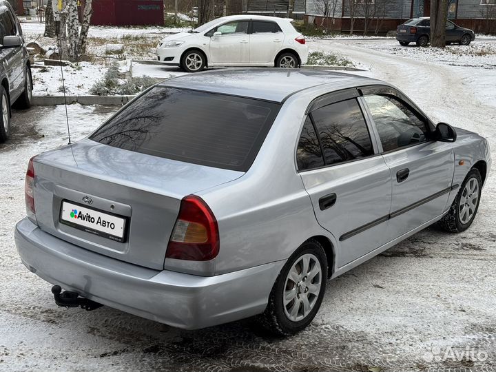 Hyundai Accent 1.5 МТ, 2008, 225 000 км