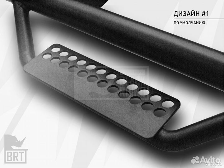 Силовые пороги / Hummer H3 / доставка по РФ