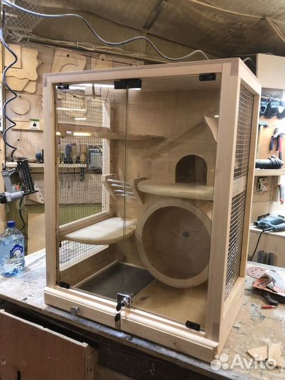 Витрины для шиншилл и дегу