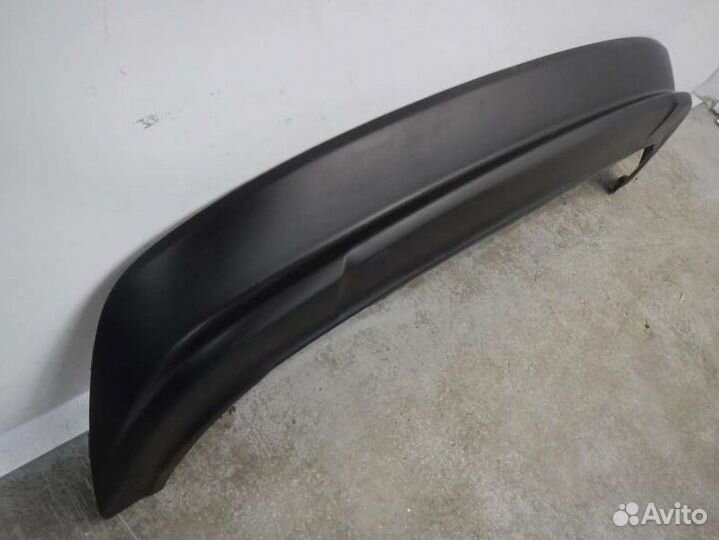 Юбка заднего бампера Киа Рио 3 седан 2014-2017