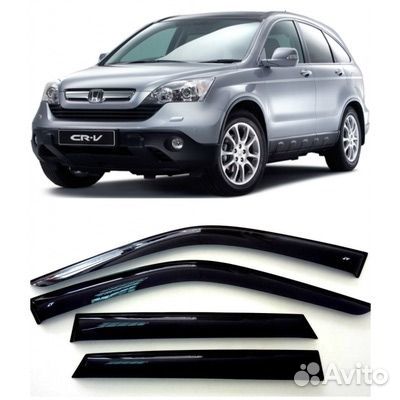 Дефлекторы дверей Honda CR-V c 2007