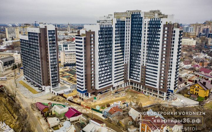 2-к. квартира, 77,6 м², 10/23 эт.
