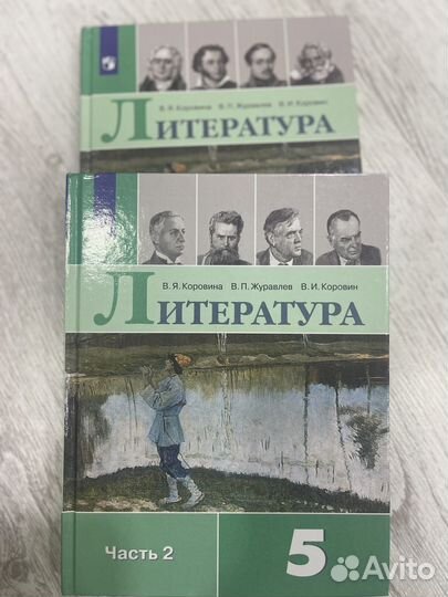 Учебник литература 5 класс в 2 х частях
