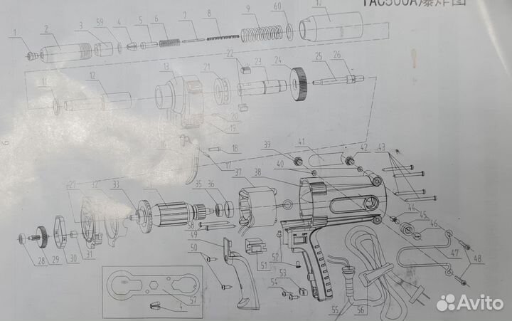 Губки для заклепочников Messer/Time proof TAC 500