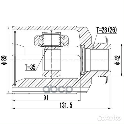 ШРУС Z88984R Zikmar