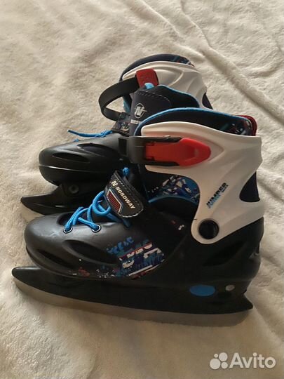 Коньки детские раздвижные 34 37
