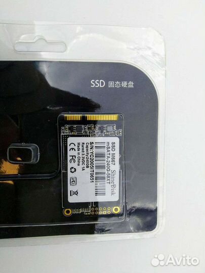 SSD msata 240 Gb. новый