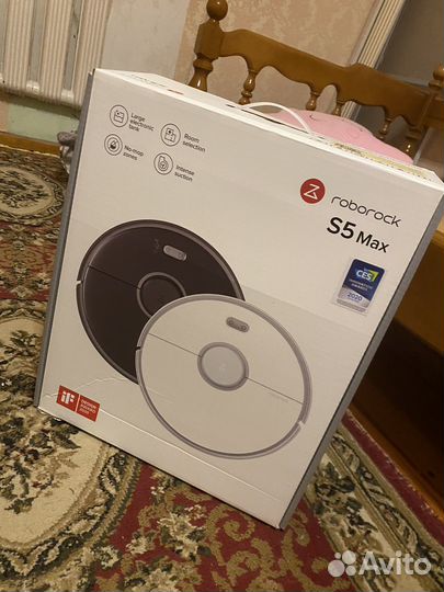 Робот пылесос roborock s5 max