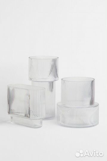 Ваза HM Home круглая 30 см