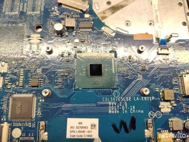 Материнская плата для ноутбука HP 15-ra073ur