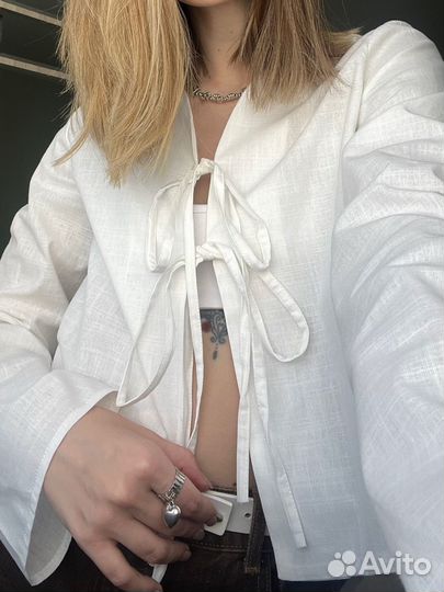 Льняная рубашка