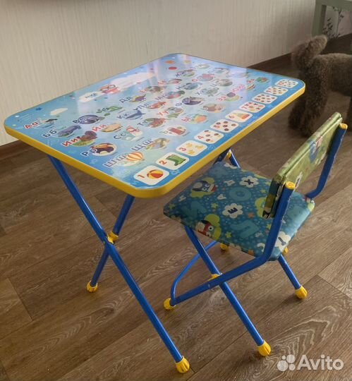 Столик со стульчиком для дошкольника